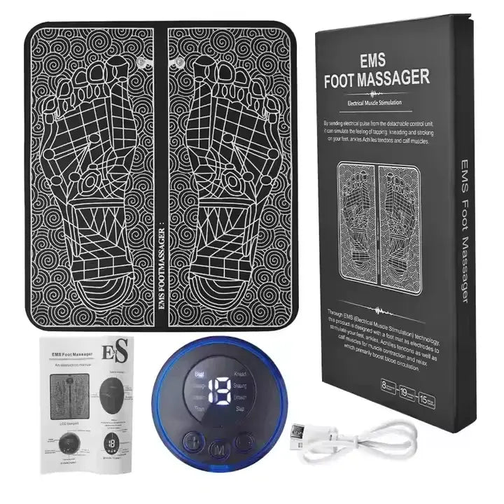 Tapis de Massage EMS Intelligent pour les Pieds