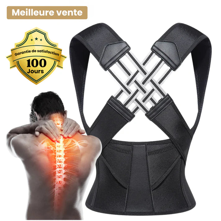 Soulage les douleurs dorsales et améliore la posture