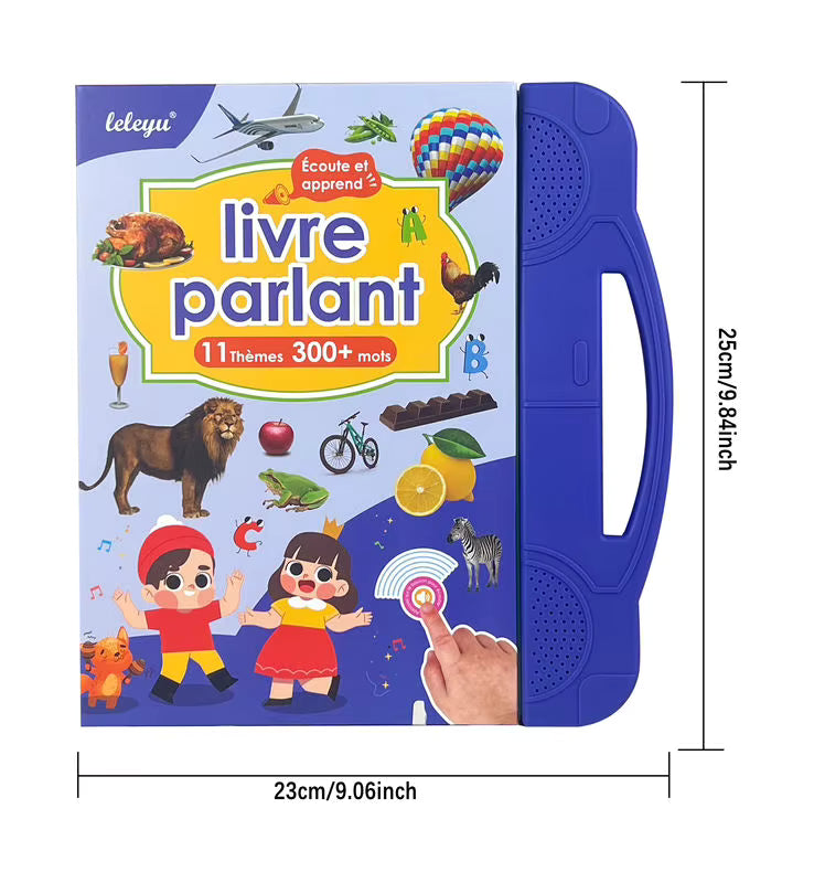 📚 Livre Éveil Parlant™ – Le cadeau qui fait apprendre votre enfant tout en s'amusant !